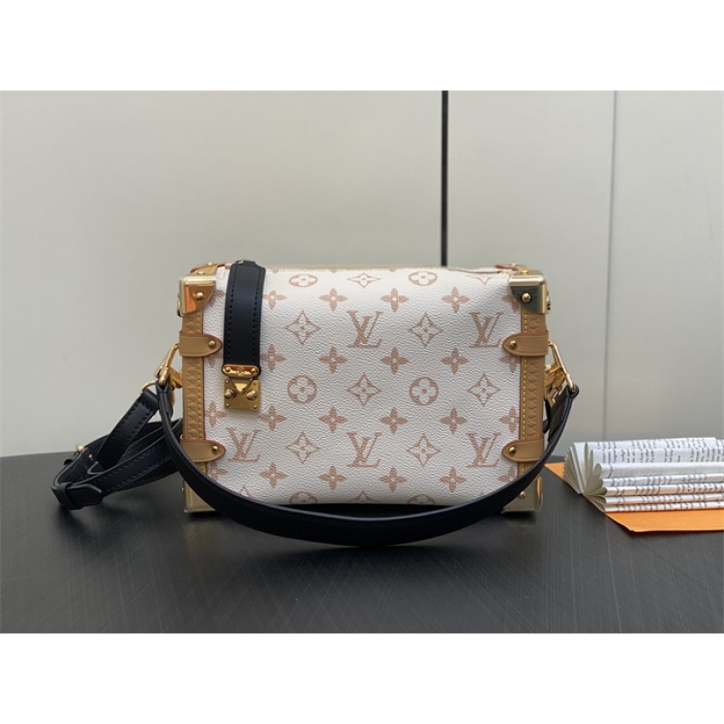 Louis Vuitton Horizon Monogram Dune coated canvas Side Trunk MM Handbag M46907