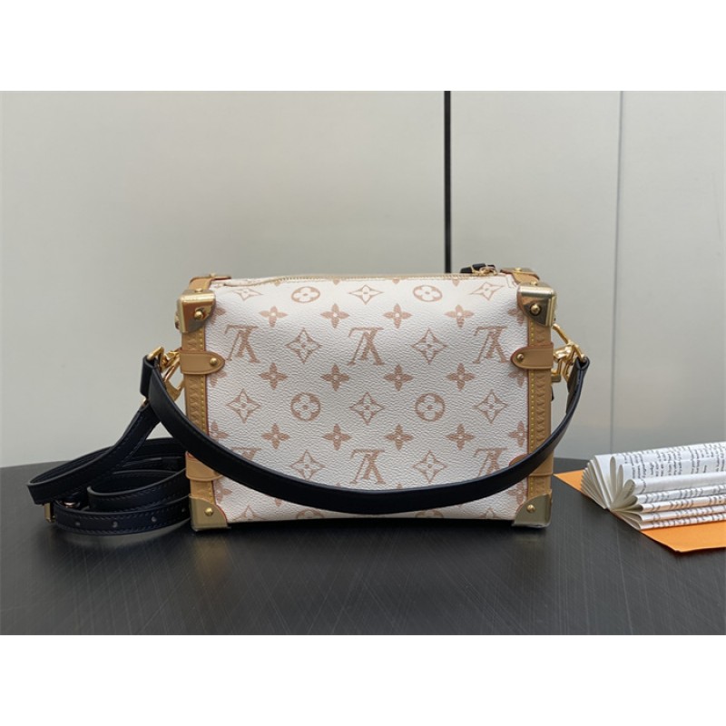 Louis Vuitton Horizon Monogram Dune coated canvas Side Trunk MM Handbag M46907