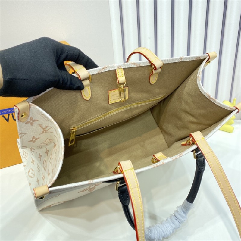 Louis Vuitton Monogram Dune coated canvas OnTheGo MM Handbag M46912