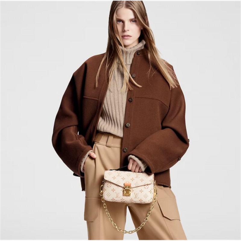 Louis Vuitton Monogram Dune canvas Pochette Métis East-West Handbag M46914