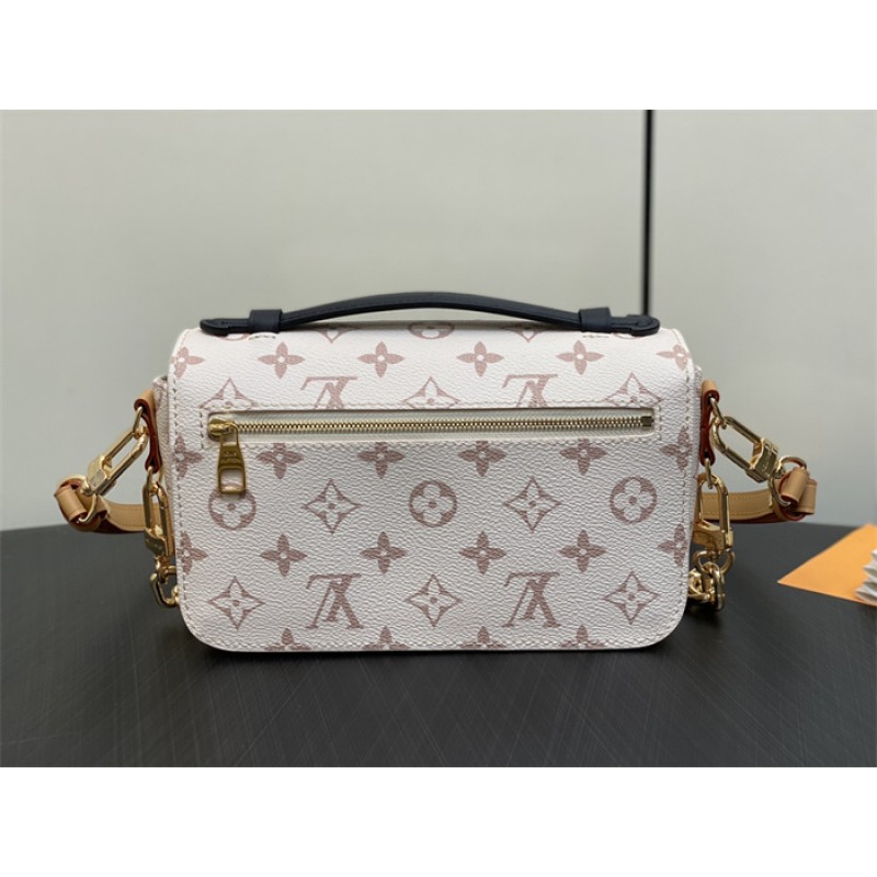 Louis Vuitton Monogram Dune canvas Pochette Métis East-West Handbag M46914