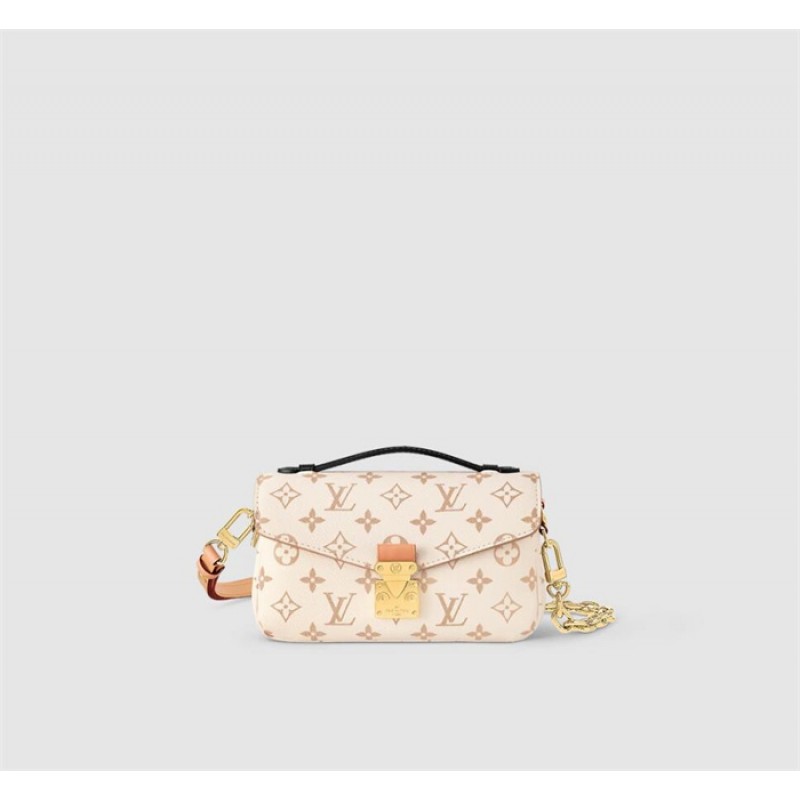 Louis Vuitton Monogram Dune canvas Pochette Métis East-West Handbag M46914