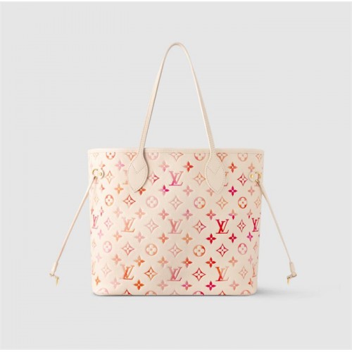 Louis Vuitton Monogram Empreinte leather Neverfull MM Tote Bag M47080