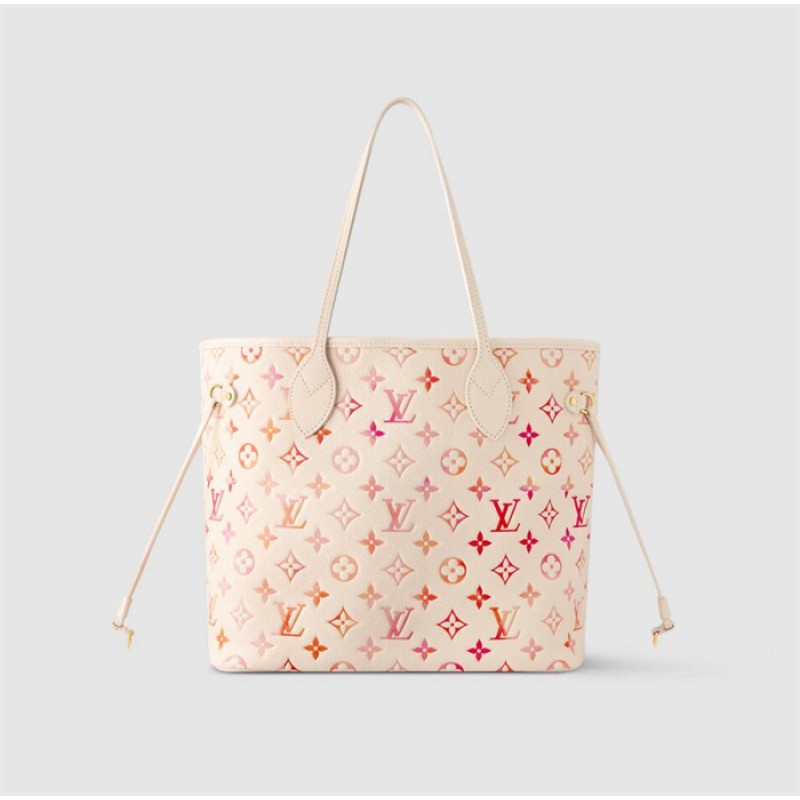 Louis Vuitton Monogram Empreinte leather Neverfull MM Tote Bag M47080