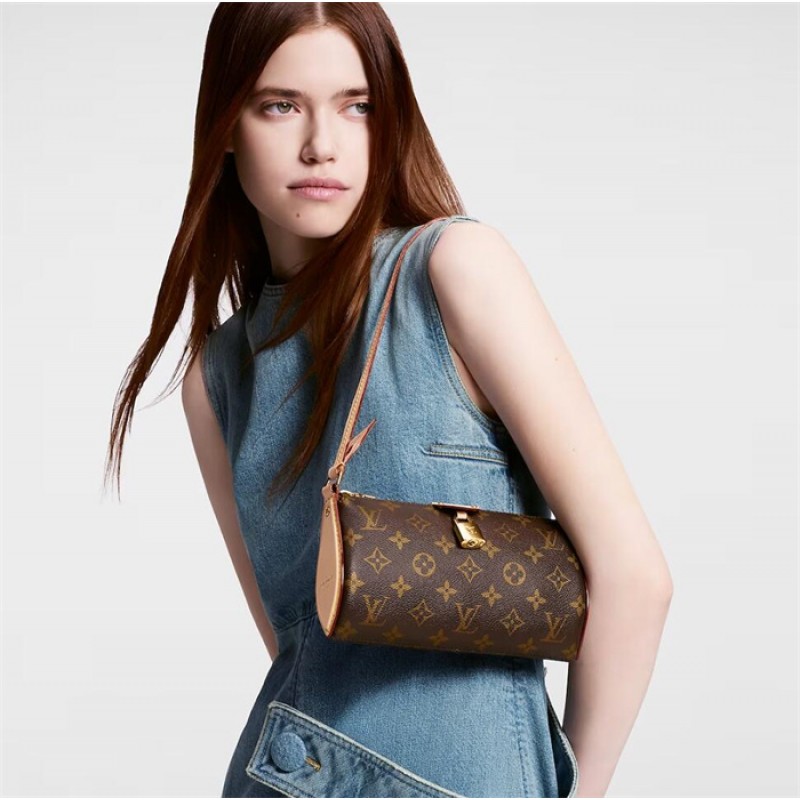 Louis Vuitton Monogram Pochette Tirette Handbag M47123