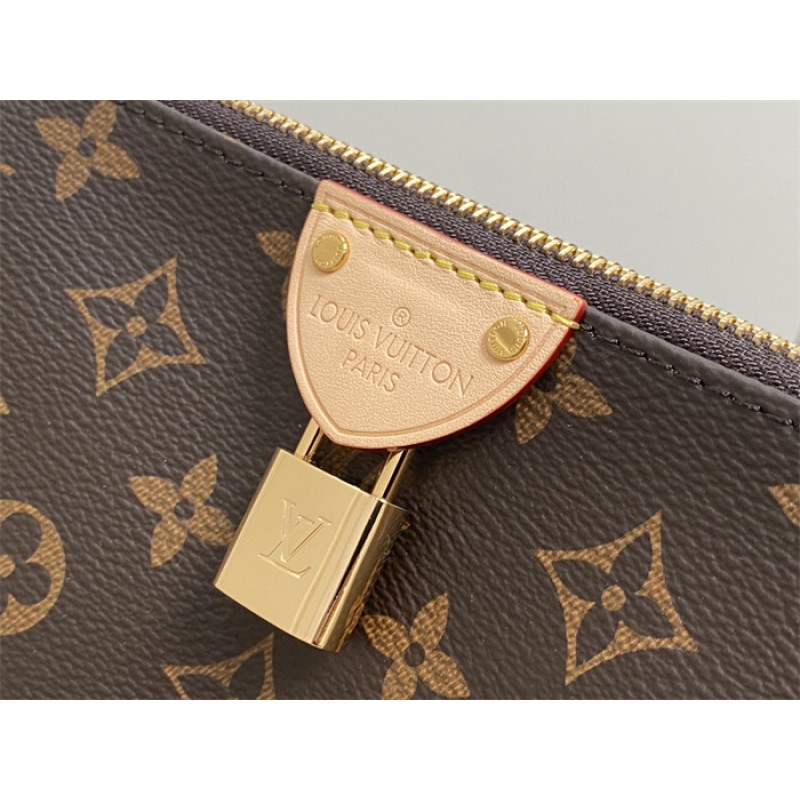 Louis Vuitton Monogram Pochette Tirette Handbag M47123