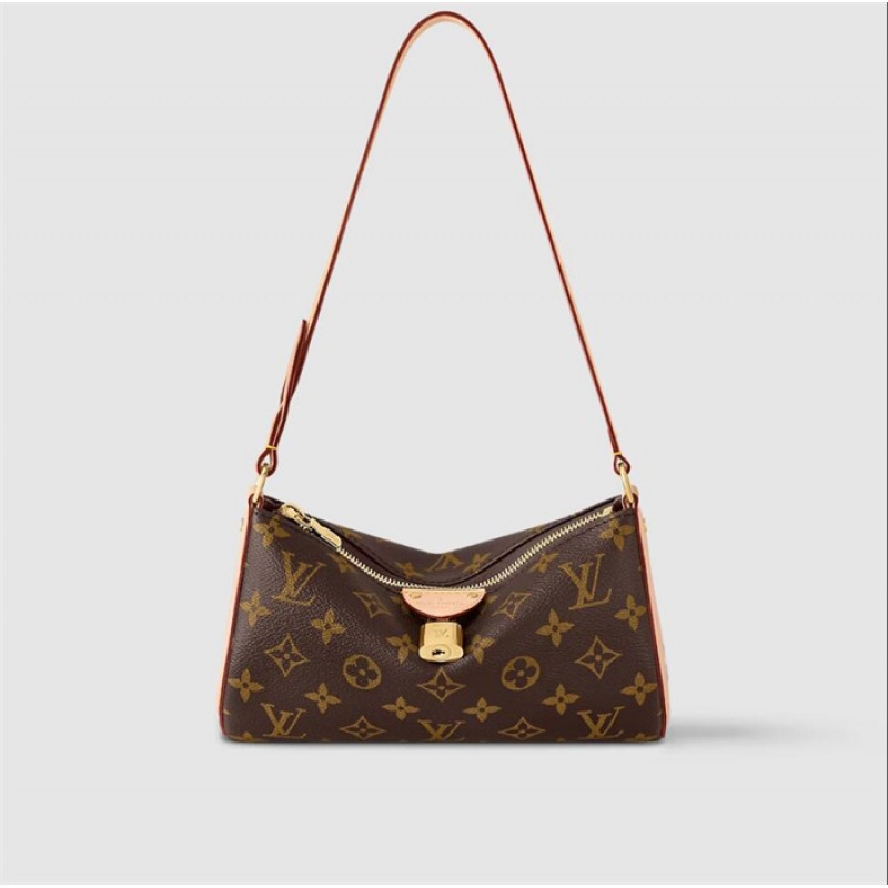 Louis Vuitton Monogram Pochette Tirette Handbag M47123