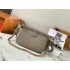 Louis Vuitton Multi Pochette Accessoires Monogram Empreinte Leather Handbag M80399Grey