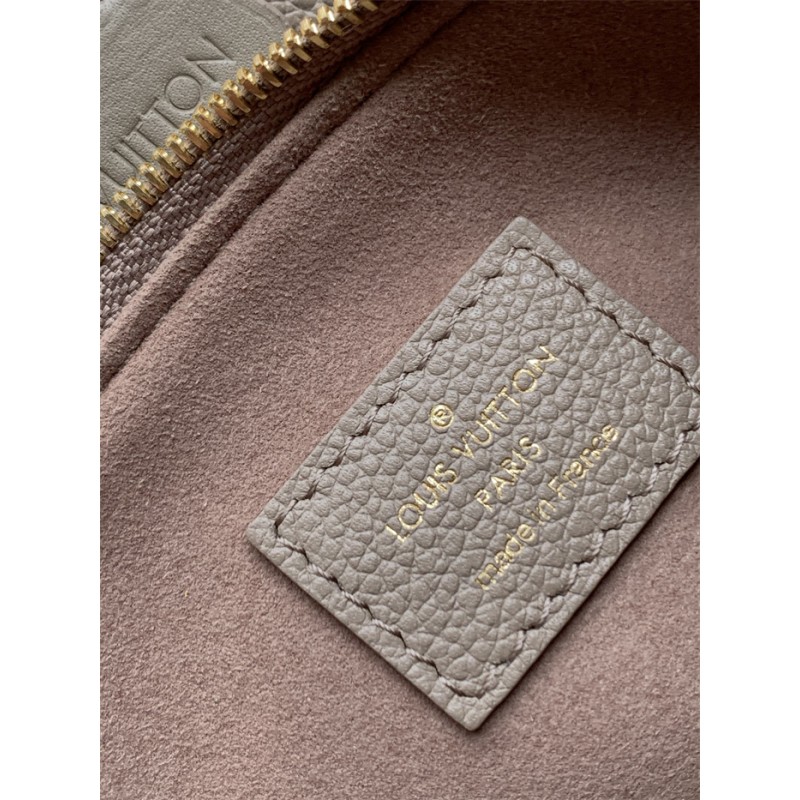 Louis Vuitton Multi Pochette Accessoires Monogram Empreinte Leather Handbag M80399Grey