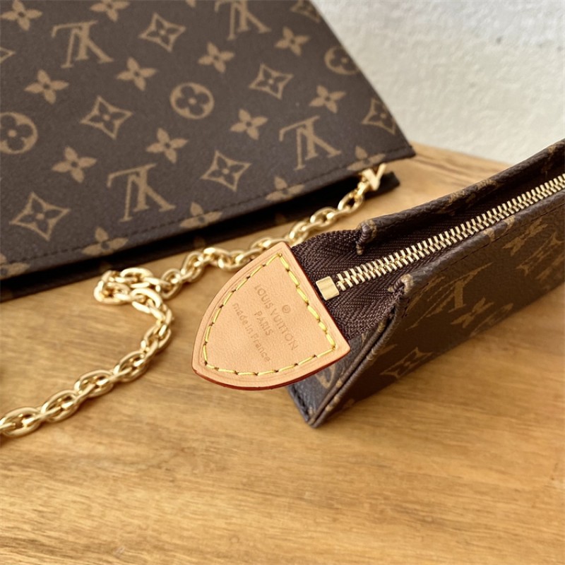 Louis Vuitton Toiletry Pouch On Chain monogram  M81412