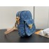Louis Vuitton Fairfax Pochette Monogram Denim Handbag M82948