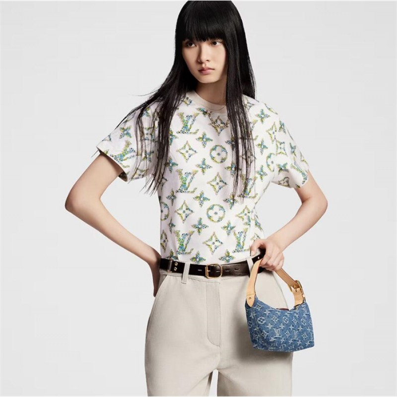 Louis Vuitton Hills Pochette Monogram Denim Handbag M82949