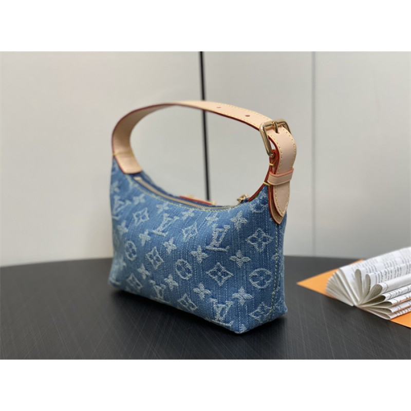 Louis Vuitton Hills Pochette Monogram Denim Handbag M82949