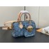 Louis Vuitton Nano Speedy Monogram Denim handbag M82950