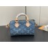 Louis Vuitton Nano Speedy Monogram Denim handbag M82950