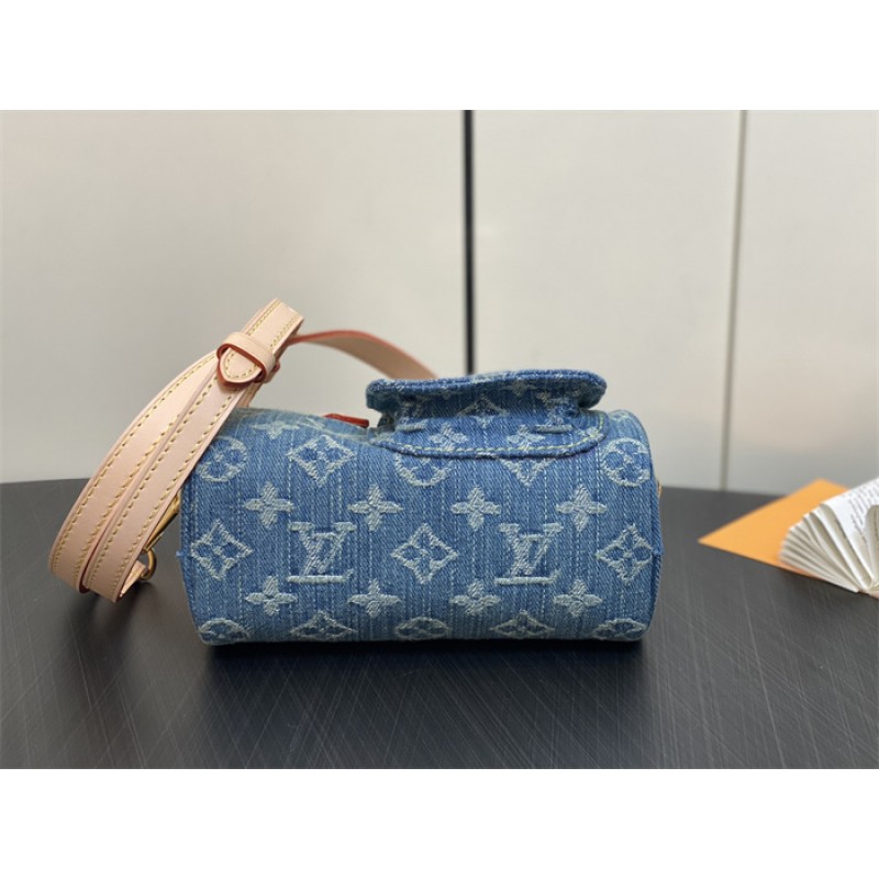 Louis Vuitton Nano Speedy Monogram Denim handbag M82950