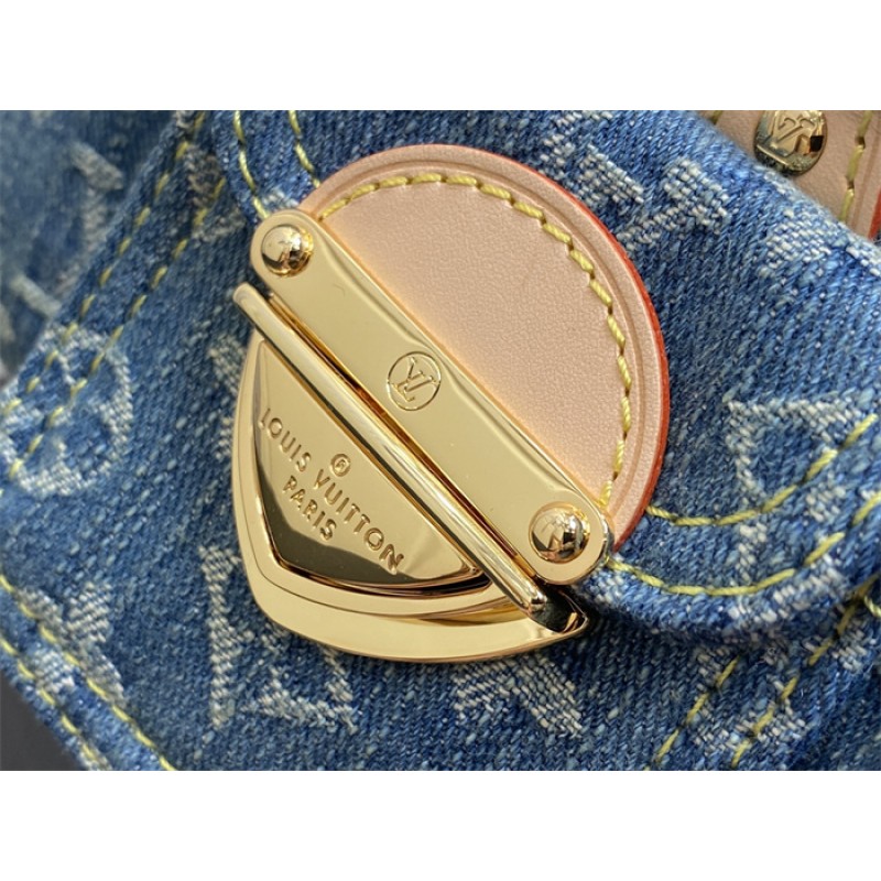 Louis Vuitton Nano Speedy Monogram Denim handbag M82950