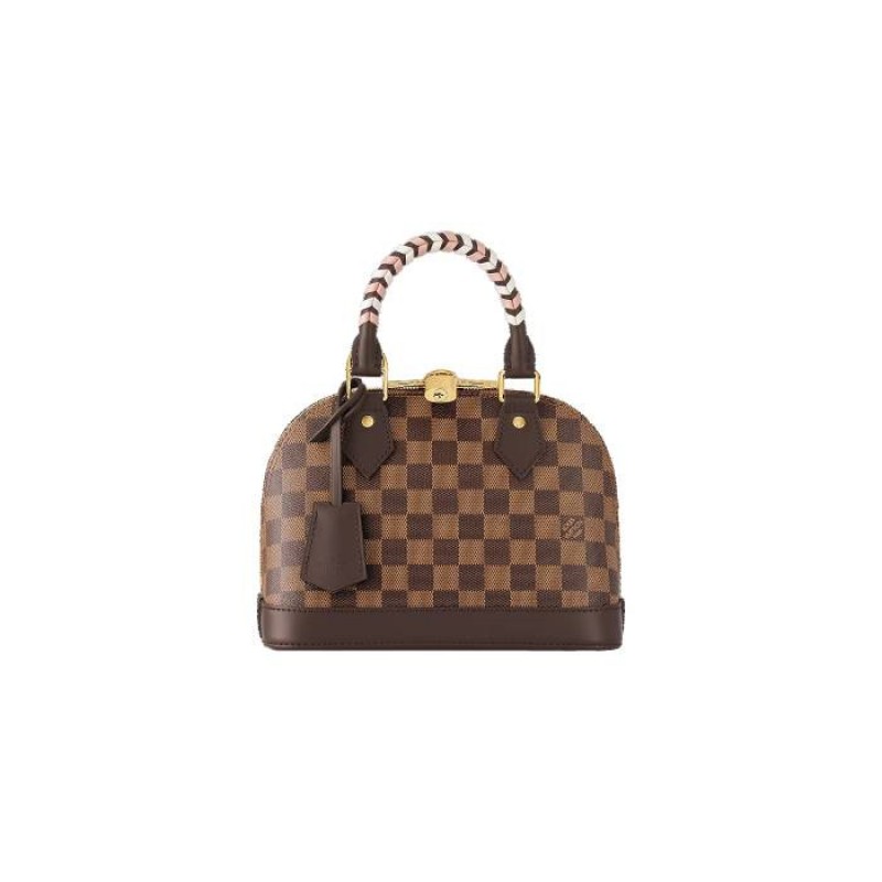 Louis Vuitton Braid Alma BB Damier Ebene Handbag N40447