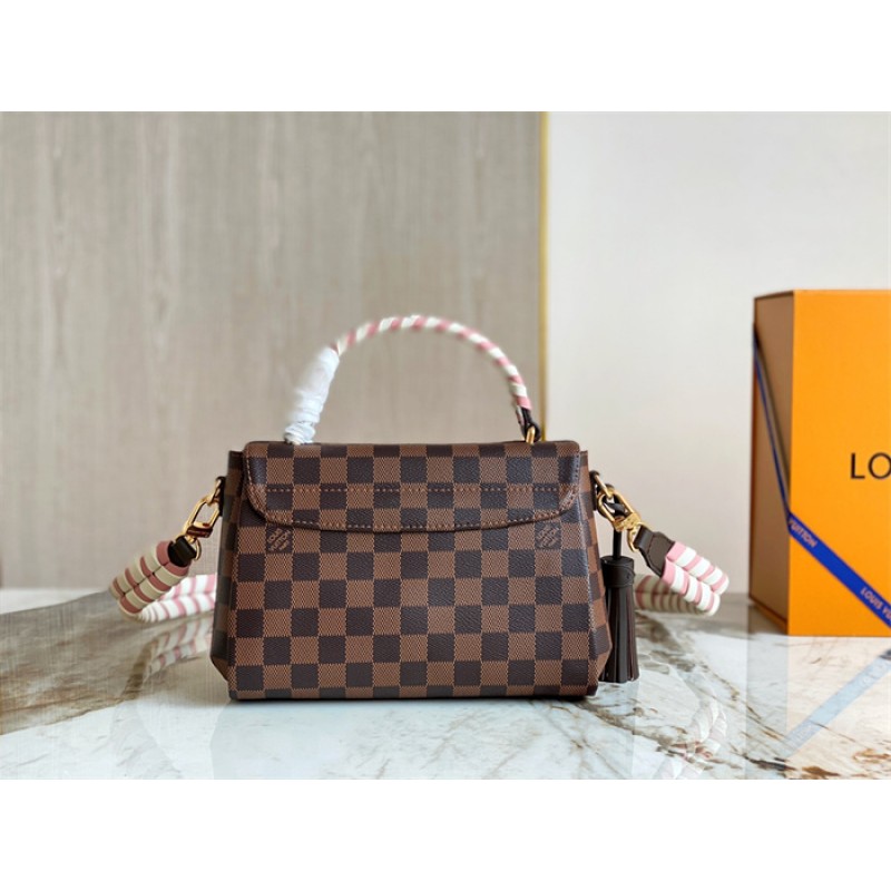 Louis Vuitton Braided Croisette Damier Ebene Handbag N40451