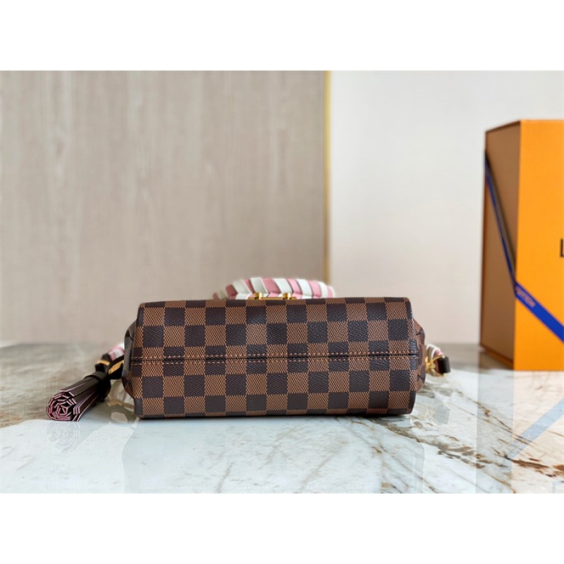 Louis Vuitton Braided Croisette Damier Ebene Handbag N40451