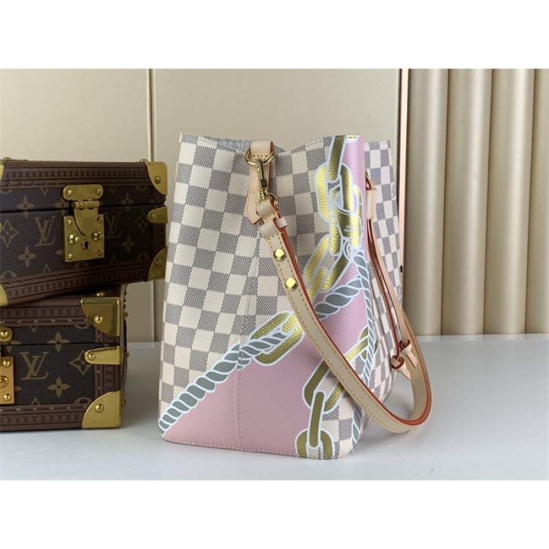Louis Vuitton Néonoé MM Damier Azur Handbag N40474