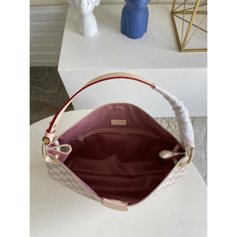 Louis Vuitton Graceful PM Hobo Damier Azur Handbag N42249