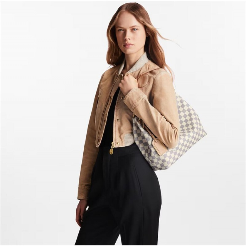 Louis Vuitton Graceful PM Hobo Damier Azur Handbag N42249