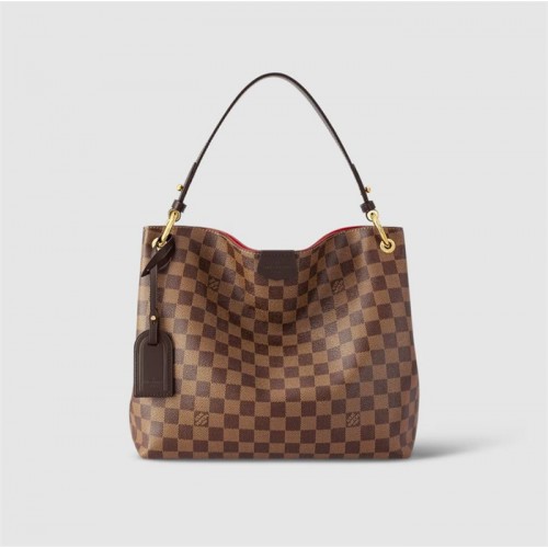 Louis Vuitton Graceful PM Hobo Damier Ebene Handbag N44044
