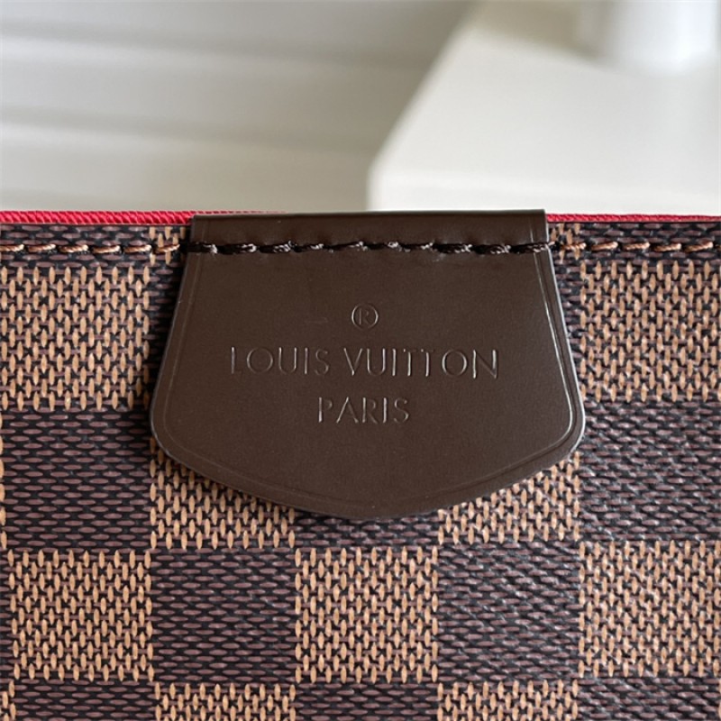 Louis Vuitton Graceful MM Hobo Damier Ebene Handbag N44045