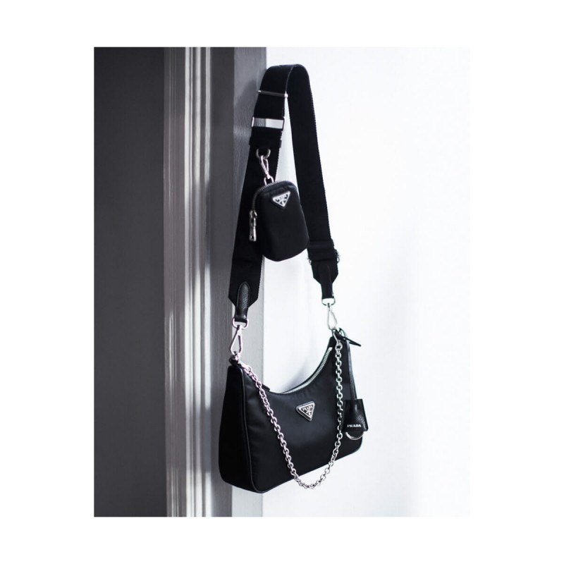 Prada Re-Edition Nylon Multi-Pochette Bag 1BH204