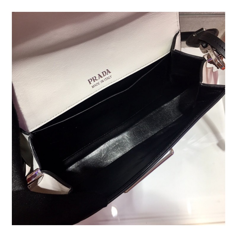 Prada Sidonie Leather Shoulder Bag 1BD168