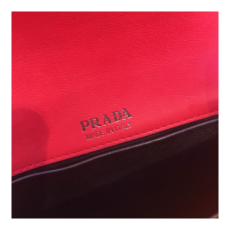 Prada Sidonie Leather Shoulder Bag 1BD168
