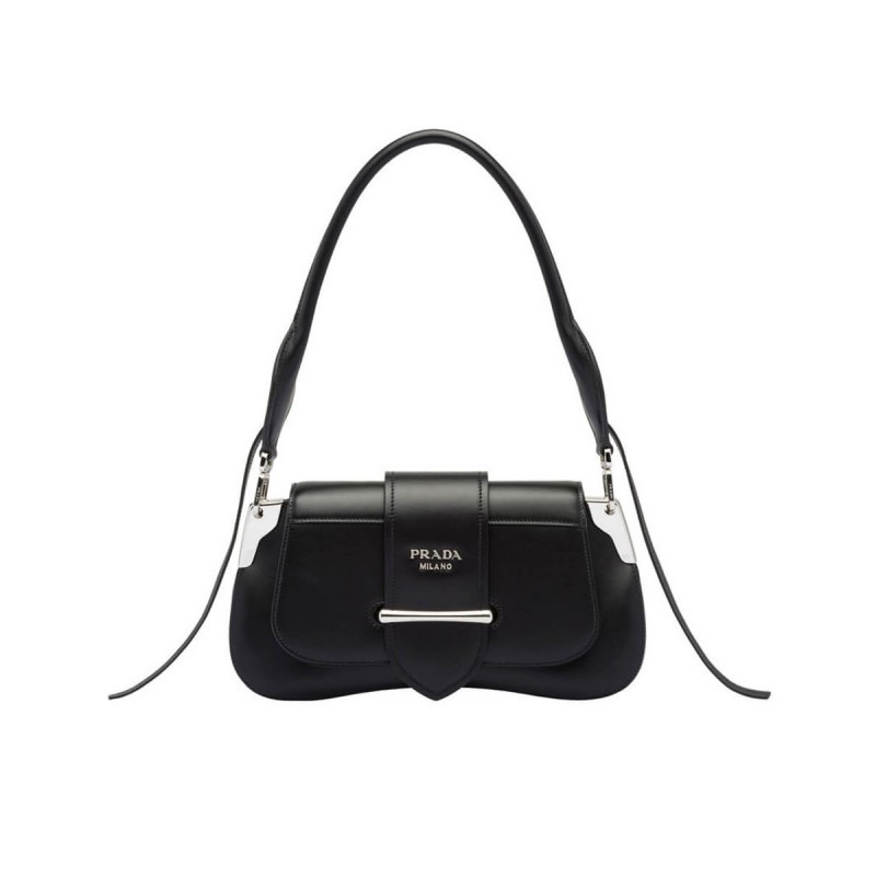Prada Sidonie Leather Shoulder Bag 1BD168