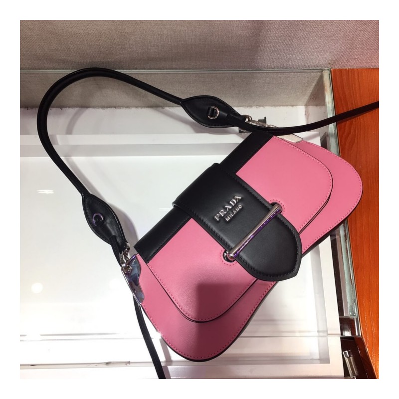 Prada Sidonie Leather Shoulder Bag 1BD168