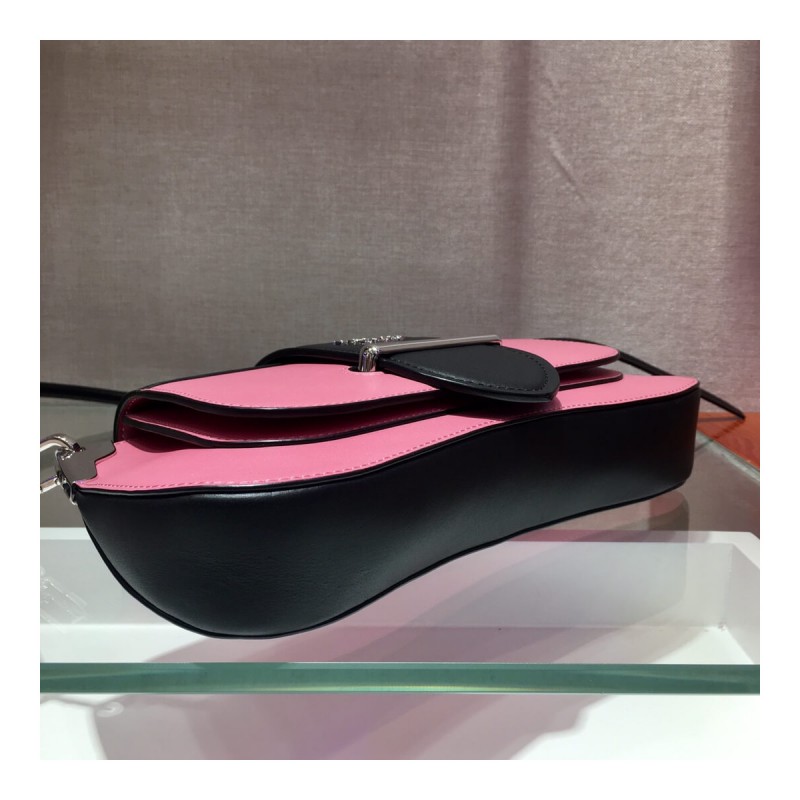 Prada Sidonie Leather Shoulder Bag 1BD168