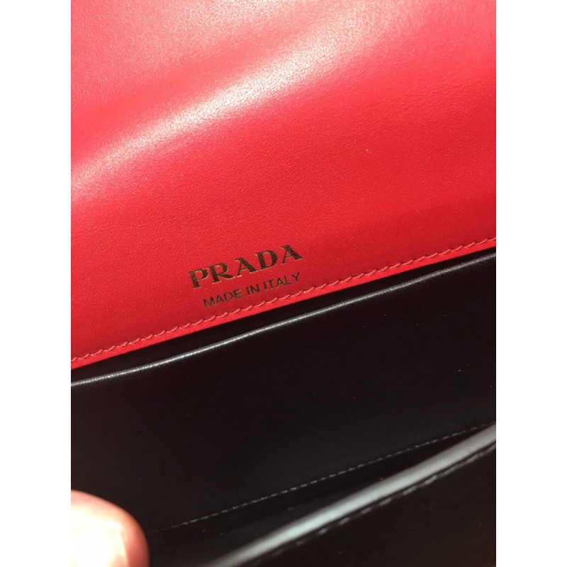 Prada Sidonie Leather Shoulder Bag 1BD184