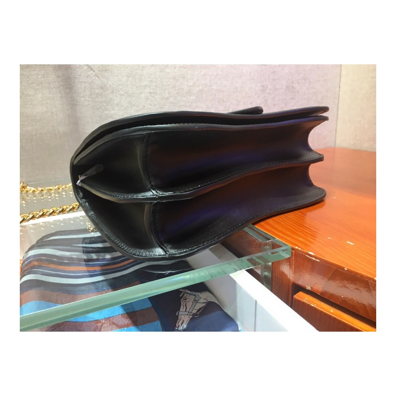 Prada Sidonie Leather Shoulder Bag 1BD184