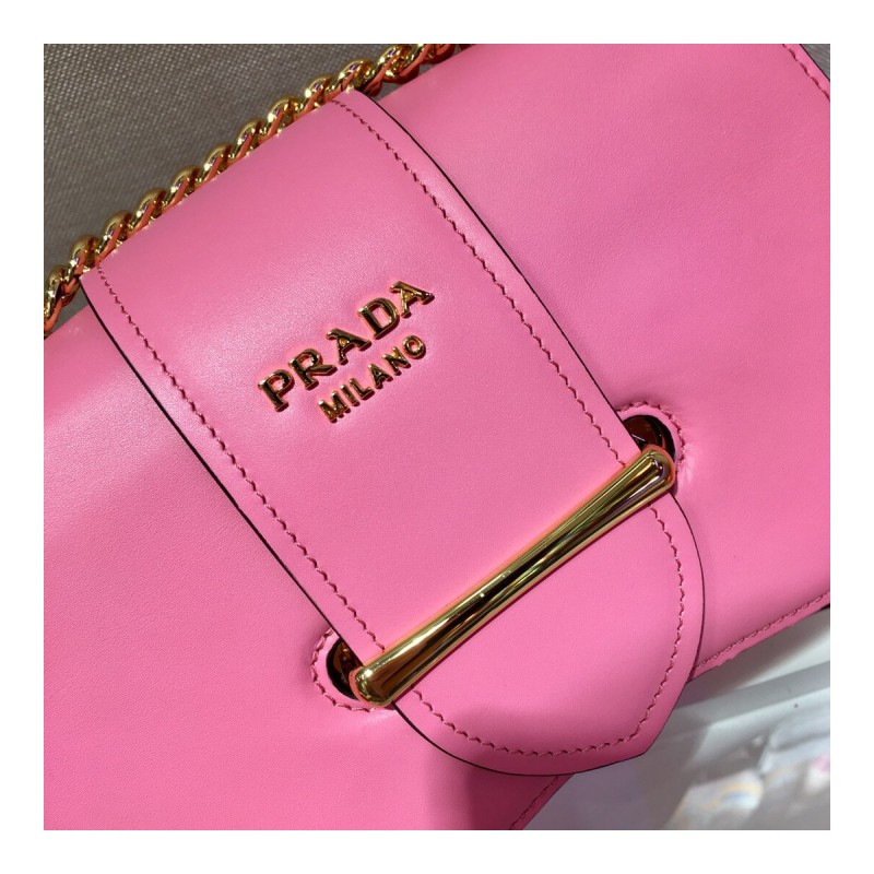 Prada Sidonie Leather Shoulder Bag 1BD184