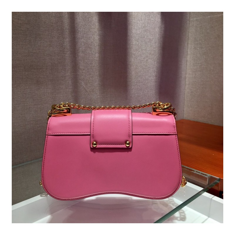 Prada Sidonie Leather Shoulder Bag 1BD184