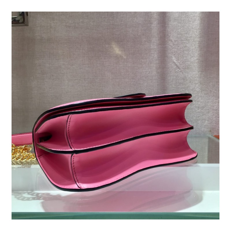 Prada Sidonie Leather Shoulder Bag 1BD184