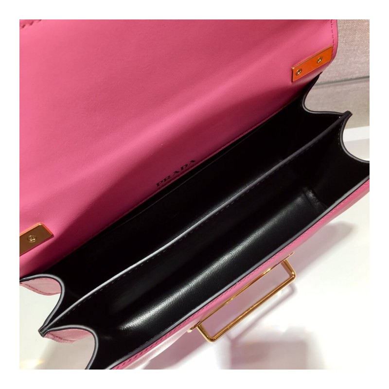 Prada Sidonie Leather Shoulder Bag 1BD184