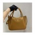 Prada Deerskin Leather Should Tote Bag 1BC145