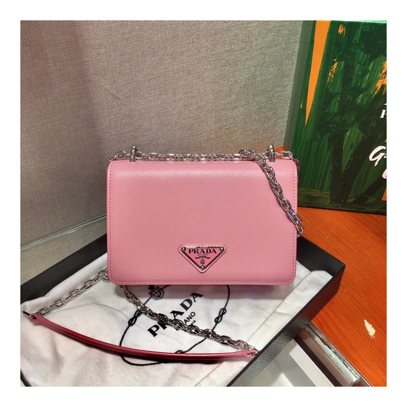 Prada Saffiano Leather Shoulder Bag 1BD032