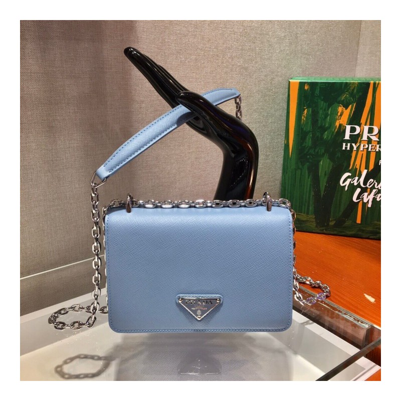 Prada Saffiano Leather Shoulder Bag 1BD032