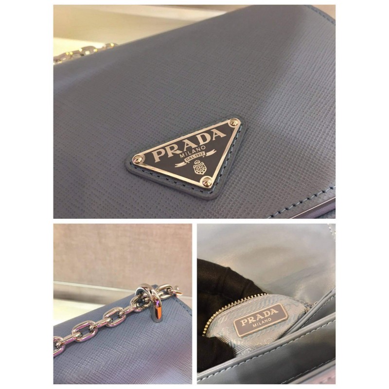 Prada Saffiano Leather Shoulder Bag 1BD032