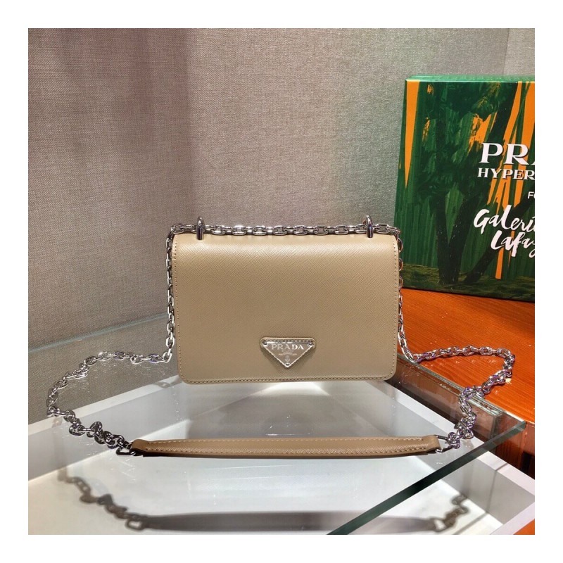 Prada Saffiano Leather Shoulder Bag 1BD032