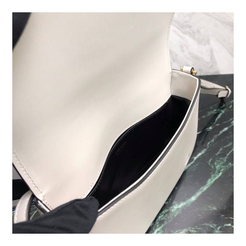 Prada Calf Leather Shoulder Bag 1BD244