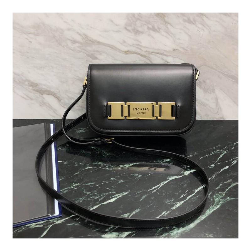 Prada Calf Leather Shoulder Bag 1BD244