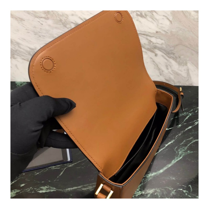 Prada Calf Leather Shoulder Bag 1BD244