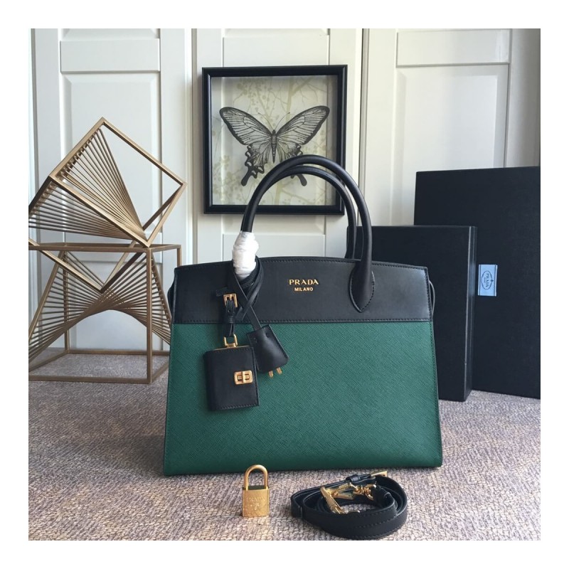Prada Saffiano Leather Esplanade Bag 1BA047
